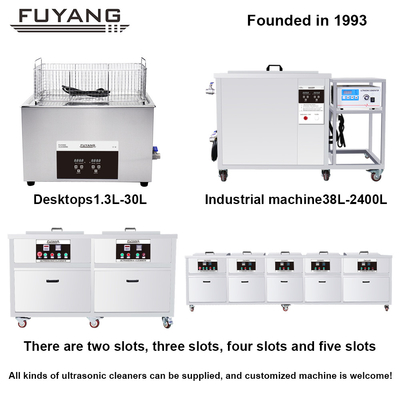 quality 61L 264L 560L 960L 2400L 40KHz Máy làm sạch siêu âm công nghiệp lớn bằng thép không gỉ factory