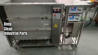 Thiết bị làm sạch siêu âm công nghiệp 560L 40KHz Bể đơn bằng thép không gỉ dành cho bạn